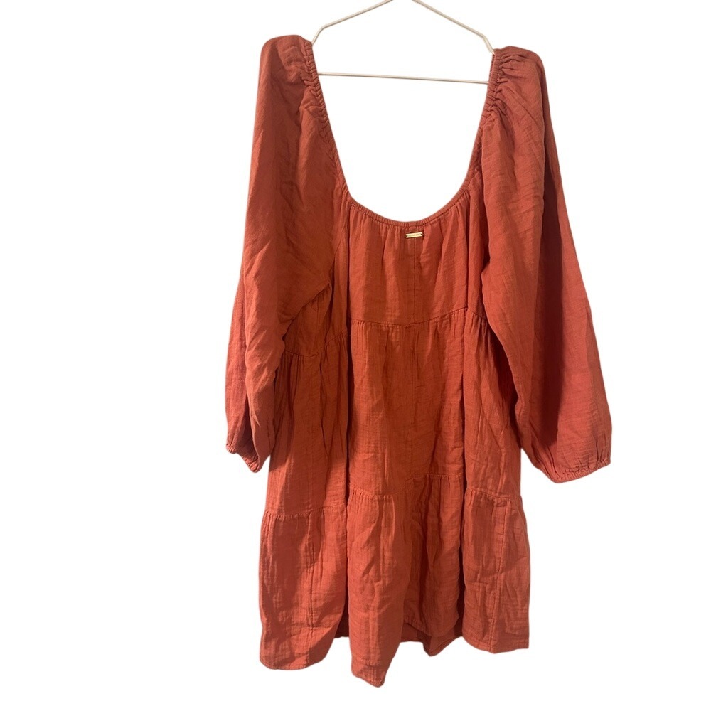 Billabong Rust Orange Mini Dress - Picture 5 of 5